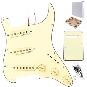 USHAO45 OGDNI Pickguard Alnico Pickups Strat Electric Guitar