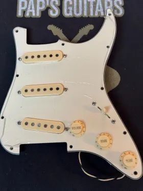 LPG54081825 PAPS GUITARS Stratocaster Wound Pickups Pickguard