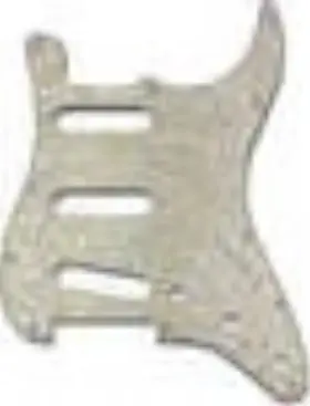 Primo Pr-3850-065 Pickguard For Stratocaster S-s-s Pickup Configurationparchment Pearloi