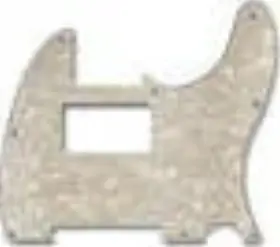 Primo Pr-3853-065 Pickguard For Telecaster S-h Pickup Configurationparchment Pearloid 4-