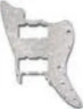 Primo Pr-3854-055 Pickguard For Performer Jazzmasterwhite Pearloid 4-ply Wp/w/b/w .100