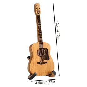 629722623900 QHUDLV Wooden Acoustic Guitar Stand Personalized #2