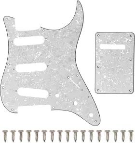 445041970968 SAPHUE Strat Electric Guitar Pickguard Backplate