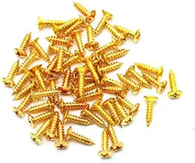 744111025438 SAPHUE Electric Guitar Bass Pickguard Screws