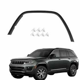 Silscvtt Tr-2363877-795826-ss Black Plastic Front Passenger Side Fender-flare Replacement For 1mp38rxfae Ch