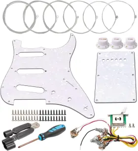 445040829816 SWHMC Hole Electric Guitar Pickguard Backplate
