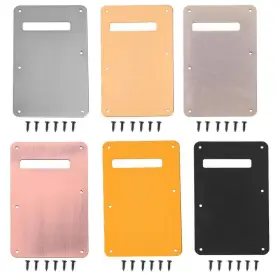 757686907481 TBEST Strat Backplate Guitar Plate Pickguard Tr