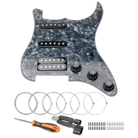 607841814706 UNXUEY Hole Guitar Pickguard Ssh Humbucker Scra