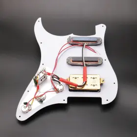 607841814713 UNXUEY Hole Guitar Pickguard Ssh Humbucker #3