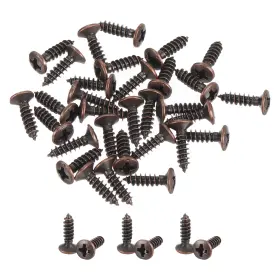 Uxcell 634149186075 25pcs 3mm Electric Guitar Bass Pickguard Screws For St Tl Red Bronze Uxcell 634149186075 25pcs 3mm Electric Guitar Bass Pickguard Screws For St Tl Red Bronze