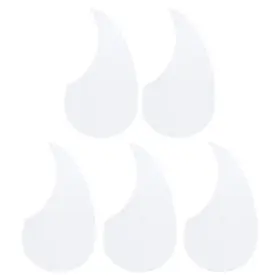 Uxcell 639664909338 5 Pcs Acoustic Guitar Pickguard Fit 41 Inch 101x174mm White