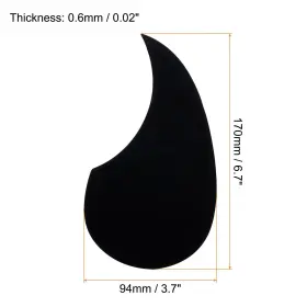 745065764596 UXCELL Pack Guitar Pickguard Adhesive Water #2