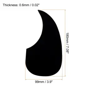 745065764602 UXCELL Pack Guitar Pickguard Adhesive Water #2