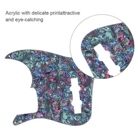 738673099334 VBESTLIFE Jazz Bass Pickguard Acrylic Humbucker #3