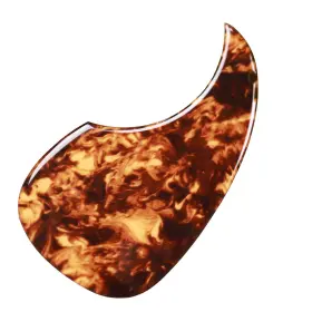 Vencetmat 431268185543 Acoustic Guitar Pick Guard For Most Martin - Clear Amber