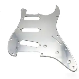 Vizex Zevo Vz-001-silver Standard Stratocaster Sss Electric Guitar Pickguard Start Pick Guard Scratch Vizex Zevo Vz-001-silver Standard Stratocaster Sss Electric Guitar Pickguard Start Pick Guard Scratch