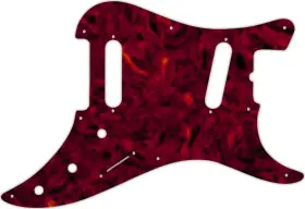 BG-3905T WD MUSIC Pickguard Fender Bullet Tortoise