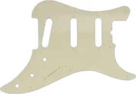 BGS3-8355T WD MUSIC Pickguard Fender Bullet Parchment