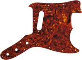 BR-5605P WD MUSIC Pickguard Fender Bronco Tortoise Parchment