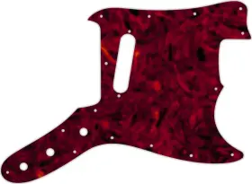 BR-5605T WD MUSIC Pickguard Fender Bronco Tortoise Solid Se