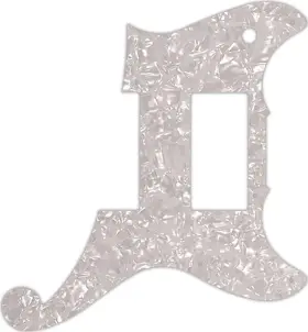 DAGB-328 WD MUSIC Pickguard Dftangelico Deluxe Brighton Pearl
