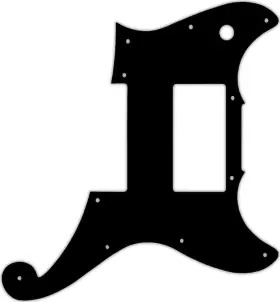 DAGB-339 WD MUSIC Pickguard Dftangelico Deluxe Brighton Cream