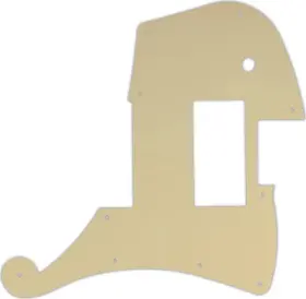 DAGL-106B WD MUSIC Pickguard Dftangelico Deluxe Ludlow Cream