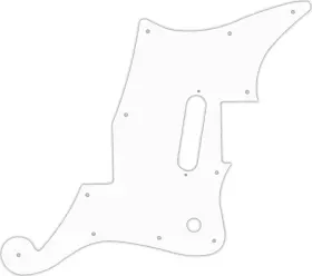 DAGPBT-402 WD MUSIC Pickguard Dftangelico Premier Bedford