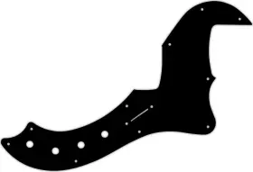 DBEL5-103R WD MUSIC Pickguard Fender American Deluxe Elite