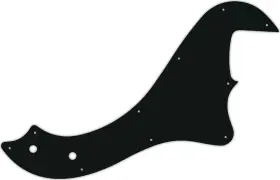 DBS4-101A WD MUSIC Pickguard Fender Standard Bass Iv Acrylic