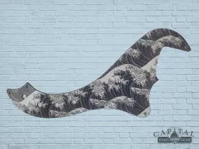 DBSD4-1GT02 WD MUSIC Pickguard Squier Fender Deluxe Bass Iv