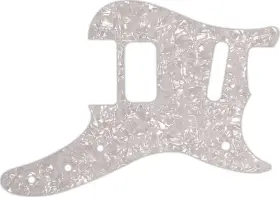 DSSH-1028 WD MUSIC Pickguard Fender Sonic Offset Pearl Blac