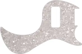 Wd Music Eb5-1028 Custom Pickguard For Gibson 5 String Eb5 Bass #28 White Pearl/white/black/
