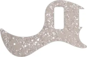 Wd Music Eb5-1028a Custom Pickguard For Gibson 5 String Eb5 Bass #28a Aged Pearl/white/black/