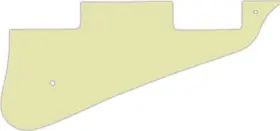 Wd Music Elp-234 Custom Pickguard For Epiphone 2009 Les Paul Standard #34 Mint Green 3 Ply
