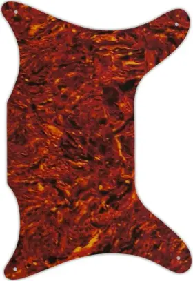 EPC-6705P WD MUSIC Pickguard Epiphone Cornet Tortoise