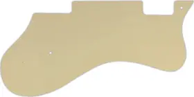 EPR-7206B WD MUSIC Pickguard Epiphone Riviera Cream