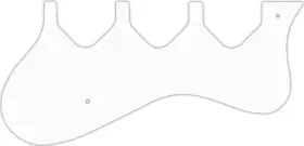 EPRCP93-1104R WD MUSIC Pickguard Epiphone Riviera