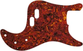 FBB-5205P WD MUSIC Pickguard Fender Bullet Bass Tortoise Parc