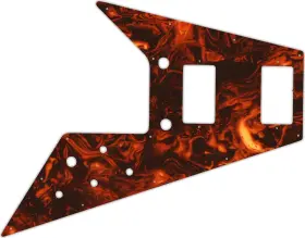 Wd Music Fv-8905f Custom Pickguard For Gibson 1989-present Flying V Ft67 Reissue #05f Faux To