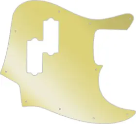 JBBT-310GD WD MUSIC Pickguard Fender Blacktop Jazz Bass