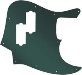 JBBT-310S WD MUSIC Pickguard Fender Blacktop Jazz Bass Mirror