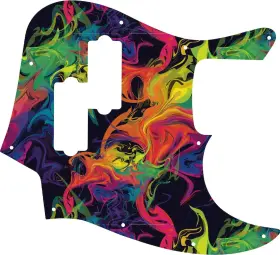 JBBT-3GP01 WD MUSIC Pickguard Fender Blacktop Jazz Bass Paint