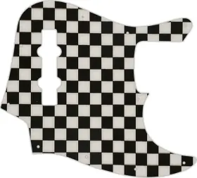 JBS-3CK01 WD MUSIC Pickguard Fender Jazz Bass Checkerboard