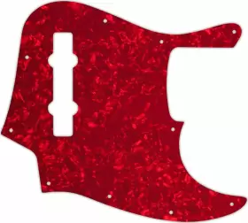 JBVS-328R WD MUSIC Pickguard Fender Jazz Bass Pea