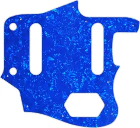 JGAP-1228BU WD MUSIC Pickguard Fender American Jaguar Pearl