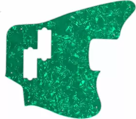 JGB-1028GR WD MUSIC Pickguard Fender Player Jaguar Bass Pearl