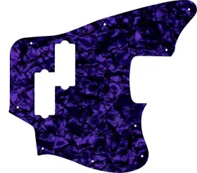 JGB-1028PR WD MUSIC Pickguard Fender Player Jaguar Bass Pearl
