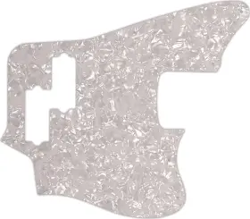 JGBP-1828 WD MUSIC Pickguard Fender Player Jaguar Bass Pearl