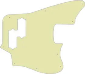 JGBP-1834 WD MUSIC Pickguard Fender Player Jaguar Bass